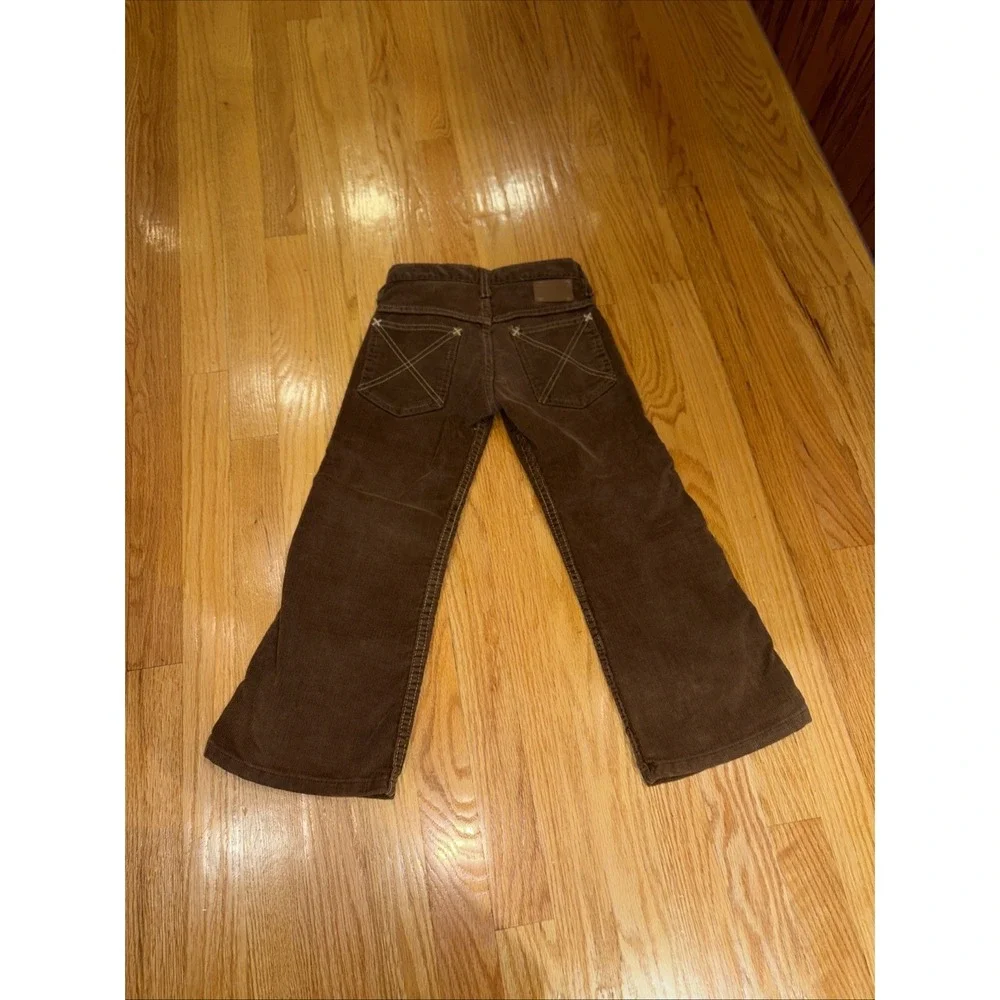 Vintage 70s Sears‎ Toughskins Brown Boys 7 Slim Fit Jeans NWOT - Picture 2 of 9